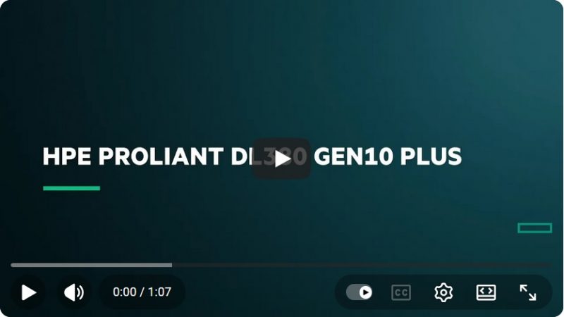 HPE ProLiant DL380 Gen10 Plus Product Overview